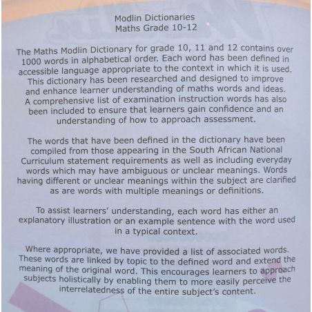 Maths Dictionary | Home | Mickle & More Second-Hand Books