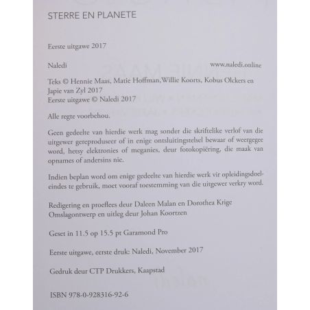 Sterre En Planete | Home | Mickle & More Second-Hand Books
