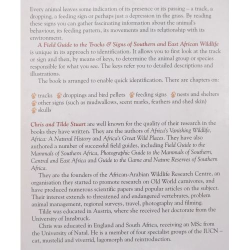 A Field Guide To The Tracks & Signs Of Southern And Eastern African Wildlife | Home | Mickle & More Second-Hand Books