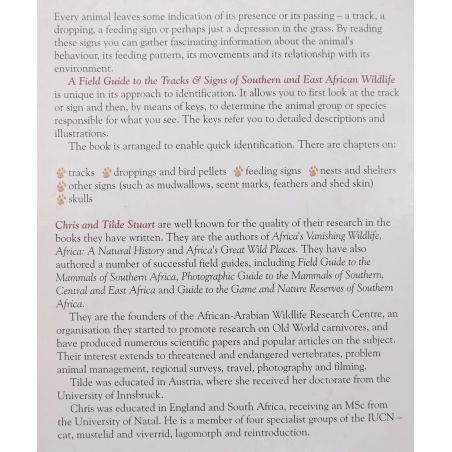 A Field Guide To The Tracks & Signs Of Southern And Eastern African Wildlife | Home | Mickle & More Second-Hand Books