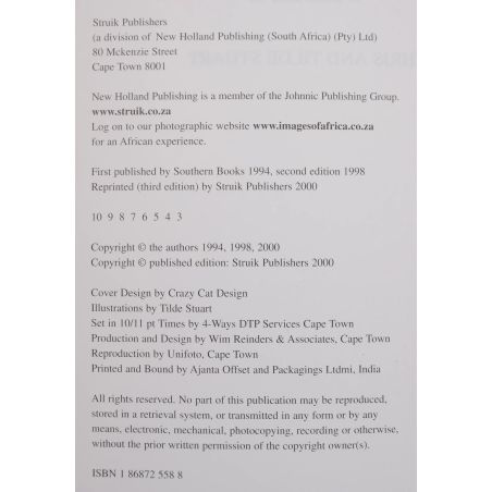 A Field Guide To The Tracks & Signs Of Southern And Eastern African Wildlife | Home | Mickle & More Second-Hand Books