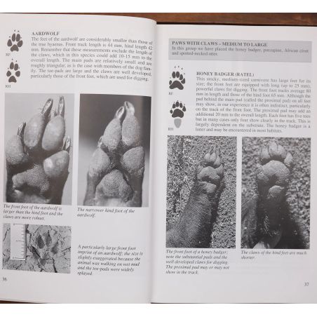 A Field Guide To The Tracks & Signs Of Southern And Eastern African Wildlife | Home | Mickle & More Second-Hand Books
