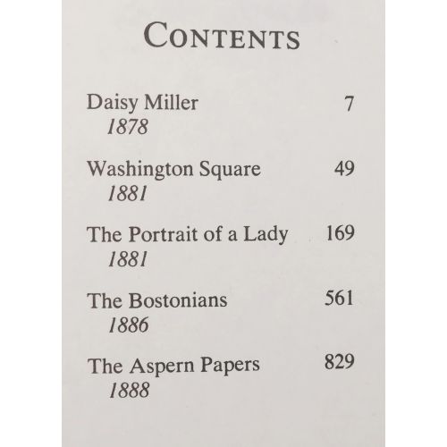 Henry James Collection | Home | Mickle & More Second-Hand Books