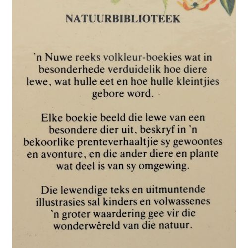 Natuurbiblioteek - Die Eekhoring | Home | Mickle & More Second-Hand Books