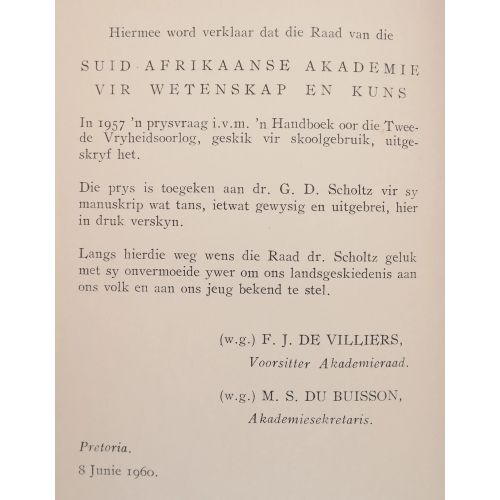 Die Tweede Vryheidsooorlog: 1899 -1902 | Home | Mickle & More Second-Hand Books