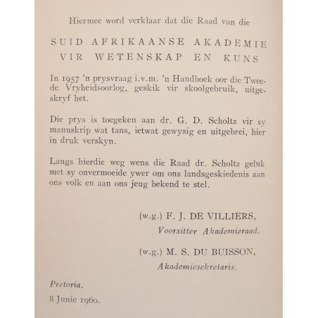 Die Tweede Vryheidsooorlog: 1899 -1902 | Home | Mickle & More Second-Hand Books