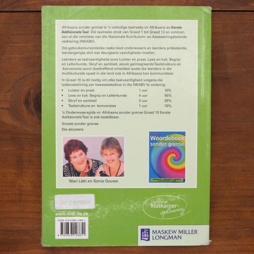 Afrikaans Sonder Grense - Graad 10 | Home | Mickle & More Second-Hand Books
