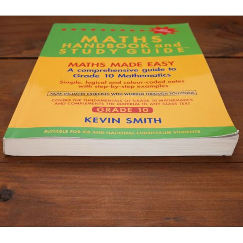 Maths Handbook And Study Guide - Grade 10 | Home | Mickle & More Second-Hand Books