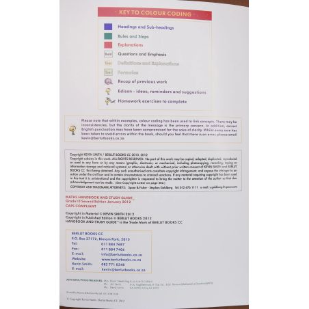 Maths Handbook And Study Guide - Grade 10 | Home | Mickle & More Second-Hand Books