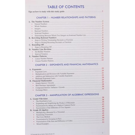 Maths Handbook And Study Guide - Grade 10 | Home | Mickle & More Second-Hand Books