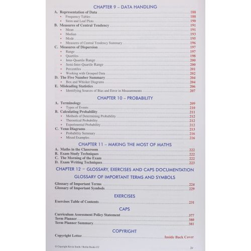 Maths Handbook And Study Guide - Grade 10 | Home | Mickle & More Second-Hand Books