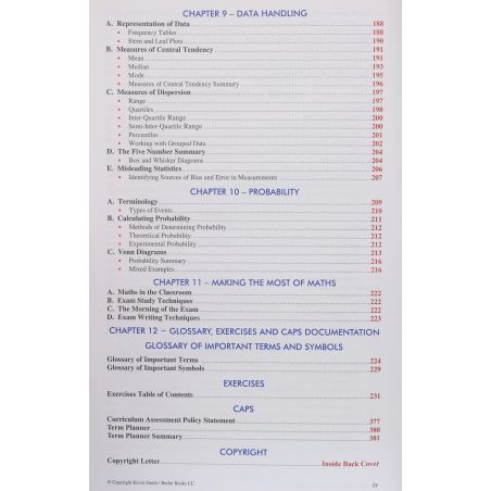Maths Handbook And Study Guide - Grade 10 | Home | Mickle & More Second-Hand Books