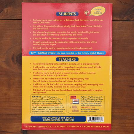English Handbook And Study Guide - Senior Primary To Matric And Tertiary Level | Home | Mickle & More Second-Hand Books