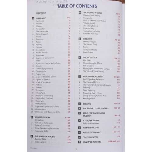 English Handbook And Study Guide - Senior Primary To Matric And Tertiary Level | Home | Mickle & More Second-Hand Books