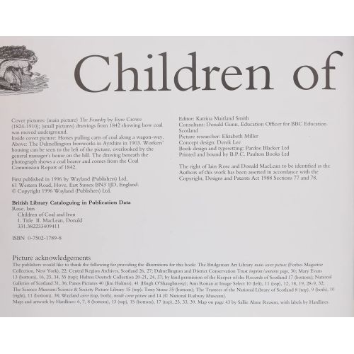 Children Of Coal And Iron | Home | Mickle & More Second-Hand Books