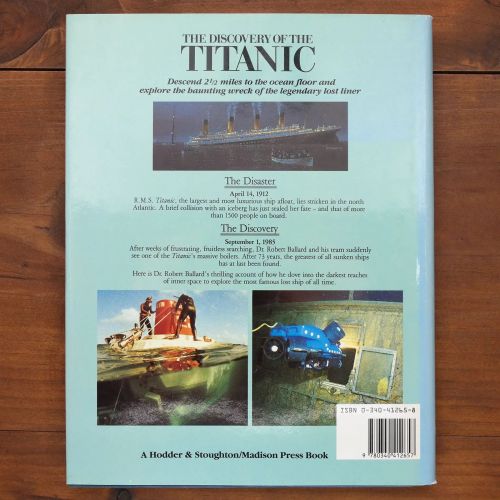 The Discovery Of The Titanic | Home | Mickle & More Second-Hand Books