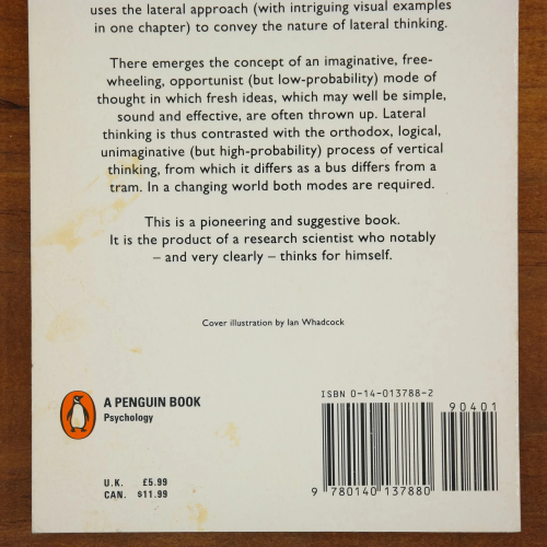 The Use Of Lateral Thinking - 4
