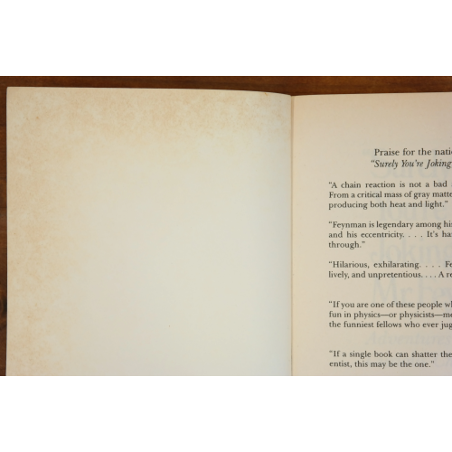 "Surely You're Joking Mr. Feynman!": Adventures of a Curious Character - 7