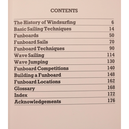 The Windsurfing Funboard Handbook | Individual Sports | Your second-hand online book sanctuary