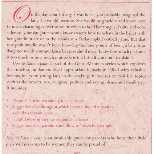 How to Raise a Lady: A Guide to Good Manners | Parenting | Your second-hand online book sanctuary
