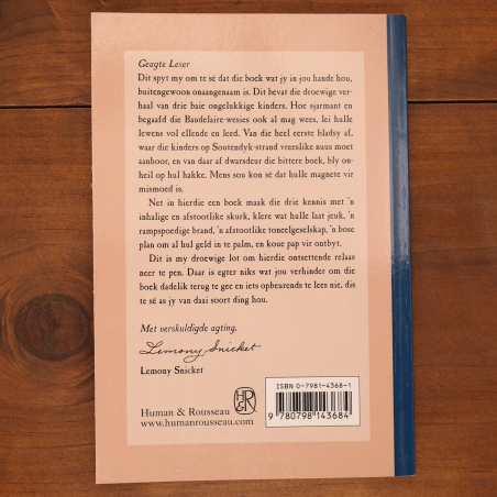 'n Reeks Ongelukkige Gebeure: Die Bose Begin | Jeug | Mickle & More Second-Hand Books