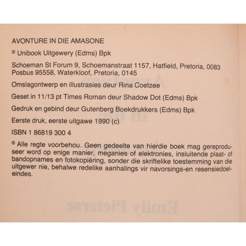 Avonture in die Amasone | Jeug | Your second-hand online book sanctuary