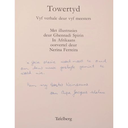 Towertyd: Vyf Verhale deur Vyf Meesters | Jeug | Mickle & More Second-Hand Books