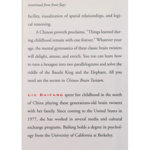 Chinese Brain Twisters | Educational | Mickle & More Second-Hand Books