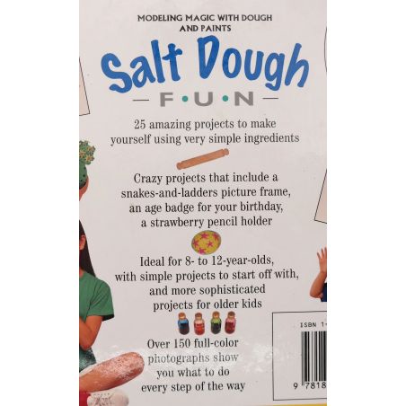 Salt Dough Fun: Modeling Magic with Dough and Paints | Arts & Crafts | Mickle & More Second-Hand Books