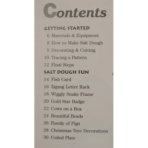 Salt Dough Fun: Modeling Magic with Dough and Paints | Arts & Crafts | Mickle & More Second-Hand Books