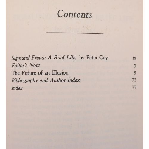 Sigmund Freud: The Future of an Illusion | Psychology | Mickle & More Second-Hand Books
