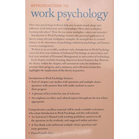 Introduction to Work Psychology | Psychology | Mickle & More Second-Hand Books