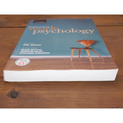 Introduction to Work Psychology | Psychology | Mickle & More Second-Hand Books