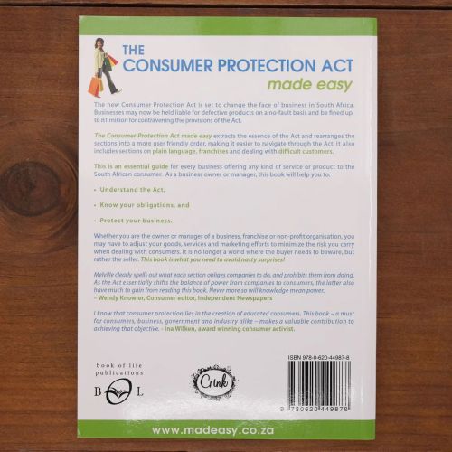 The Consumer Protection Act Made Easy | Law | Mickle & More Second-Hand Books