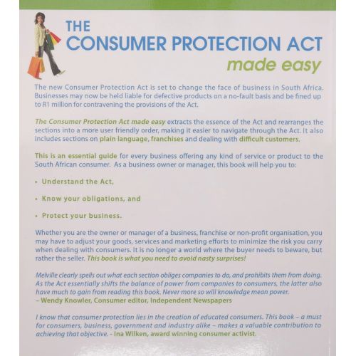 The Consumer Protection Act Made Easy | Law | Mickle & More Second-Hand Books