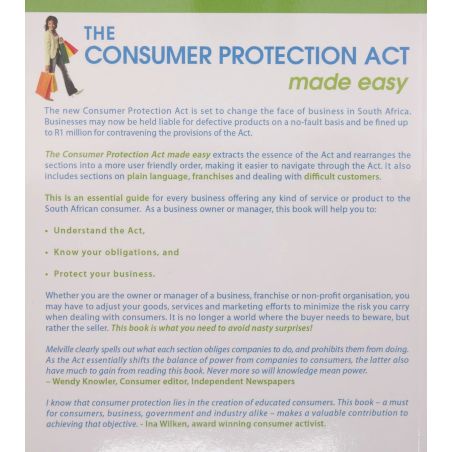 The Consumer Protection Act Made Easy | Law | Mickle & More Second-Hand Books