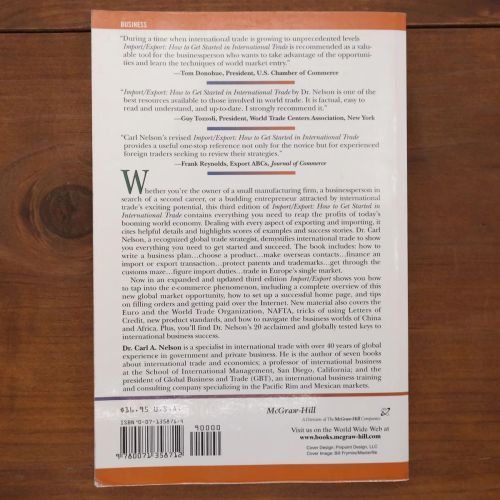 Import/Export: How to Get Started in International Trade (Third Edition) | Business | Mickle & More Second-Hand Books