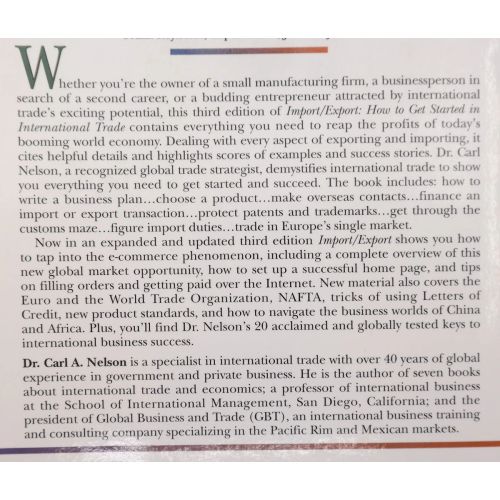 Import/Export: How to Get Started in International Trade (Third Edition) | Business | Mickle & More Second-Hand Books