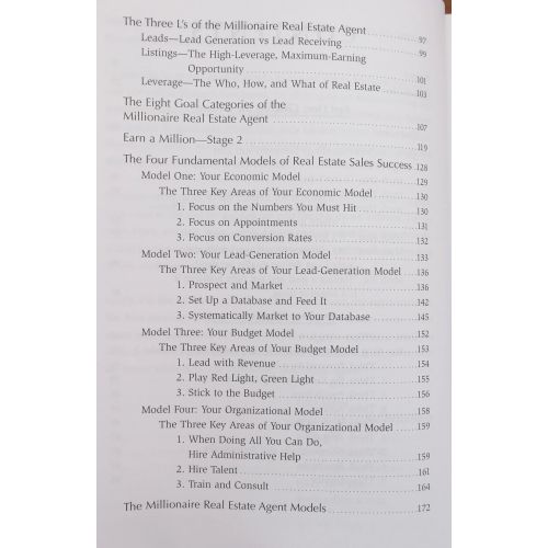 The Millionaire Real Estate Agent | Business | Mickle & More Second-Hand Books