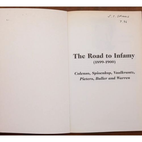 The Road To Infamy: Colenso, Spioenkop, Vaalkrantz, Pieters, Buller and Warren | Home | Mickle & More Second-Hand Books