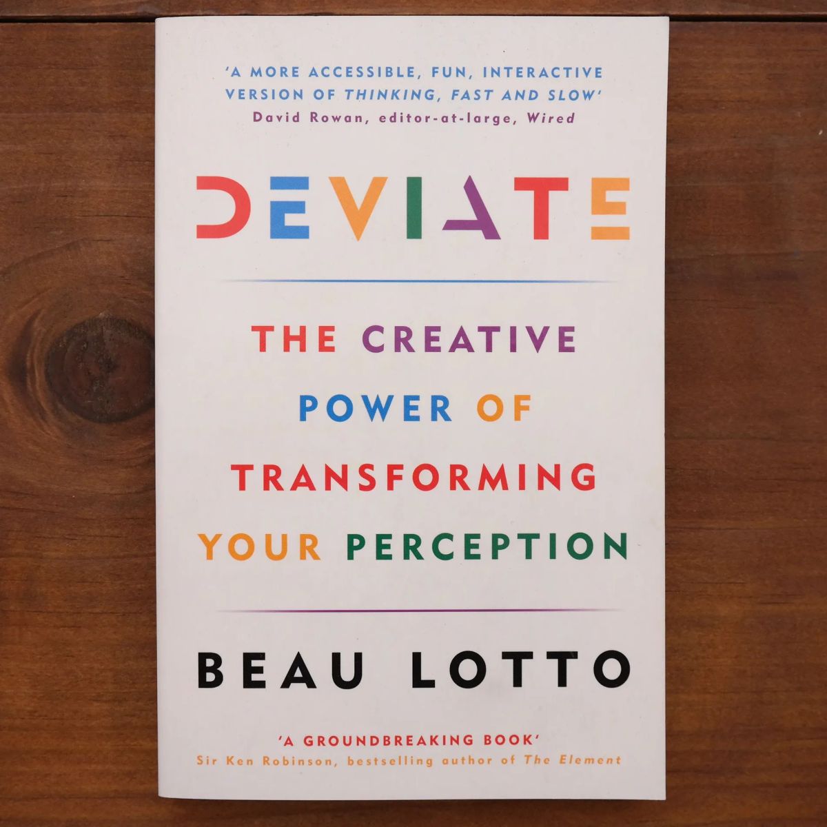 Deviate - The Creative Power Of Transforming Your Perception | Science | Mickle & More Second-Hand Books