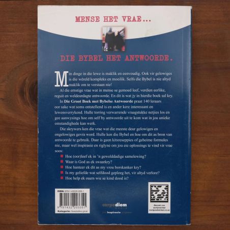 Die Groot Boek Met Bybelse Antwoorde | Home | Mickle & More Second-Hand Books