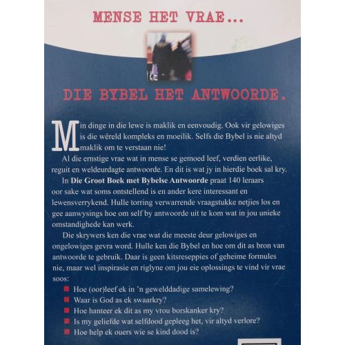 Die Groot Boek Met Bybelse Antwoorde | Home | Mickle & More Second-Hand Books