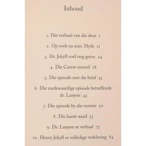 Dr. Jekyll en mnr. Hyde | Jeug | Mickle & More Second-Hand Books