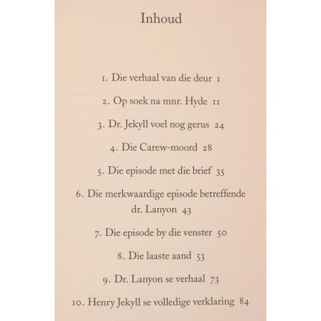Dr. Jekyll en mnr. Hyde | Jeug | Mickle & More Second-Hand Books