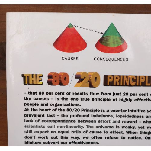 The 80/20 Principle: The Secret of Achieving More with Less | Home | Mickle & More Second-Hand Books