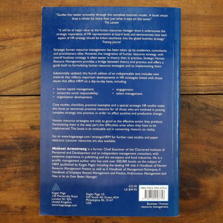 Strategic Human Resource Management: A Guide to Action (4th Edition) | Business | Mickle & More Second-Hand Books