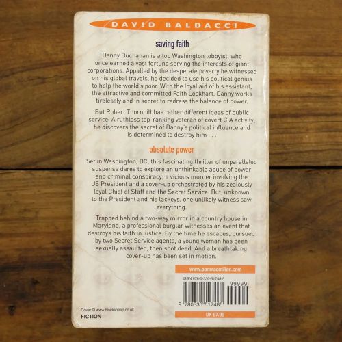 Saving Faith / Absolute Power | Bargain Bin | Mickle & More Second-Hand Books