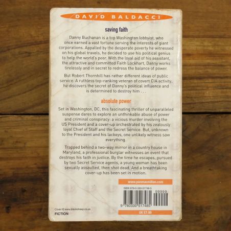 Saving Faith / Absolute Power | Bargain Bin | Mickle & More Second-Hand Books