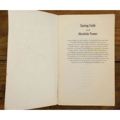 Saving Faith / Absolute Power | Bargain Bin | Mickle & More Second-Hand Books